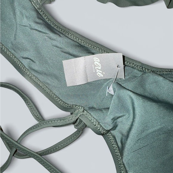 Aerie Ruffle Strap Scoop Bikini Top - Picture 2 of 3